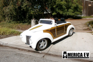 america ev california roadster woody, america ev 39 roadster woody