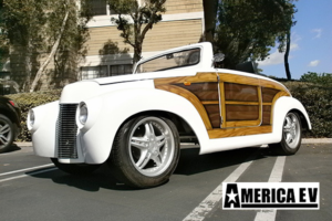 america ev california roadster woody, america ev 39 roadster woody