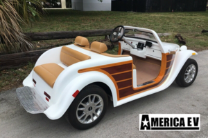 america ev california roadster woody, america ev 39 roadster woody