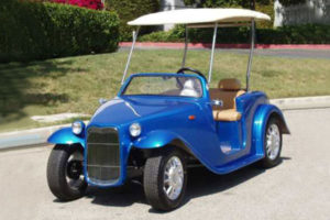 roadster golf cart, america ev golf cart, california roadster golf cart